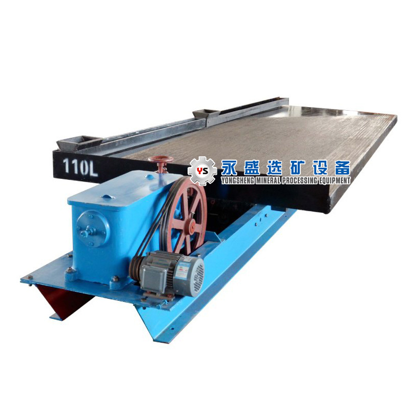 JX Fiberglass 2 tons per hour Small Gold Chrome Ore Mining Plant 6S-Shaking Table beneficiation concentration separation Machine