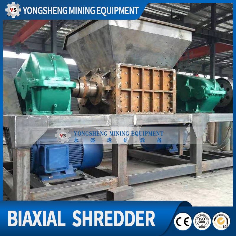 Used Metal Shredding Machine Waste Car Shell Shredder Scrap Metal Recycling Paint Bucket Crusher