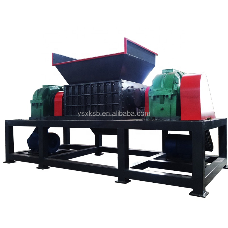 Used Metal Shredding Machine Waste Car Shell Shredder Scrap Metal Recycling Paint Bucket Crusher