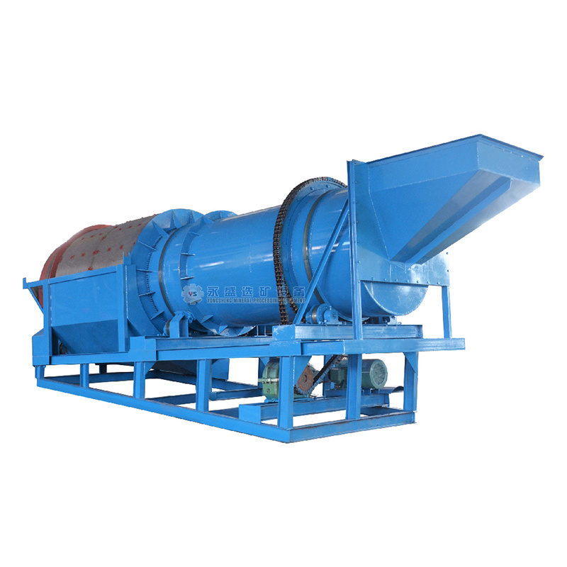 Open Mine Viscous Ore Remove Clay Special Equipment, Gold Mine Trommel Scrubber Washing Machine, Alluvial gold scrubber washer