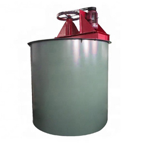 2024 High quality industrial Anti-corrosion mineral processing plastic gold leaching agitation tank ore slurry mixer equipment