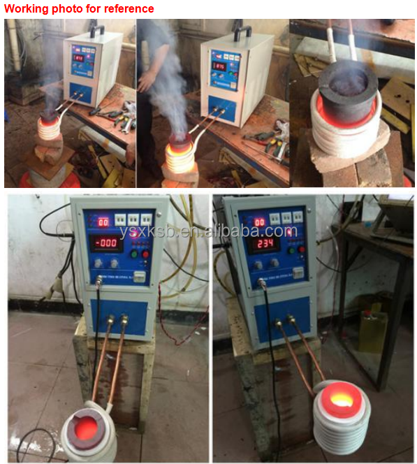 2022 hot Electric small Mini portable induction Gold smelting furnace for gold melting furnace for sale with competitive price