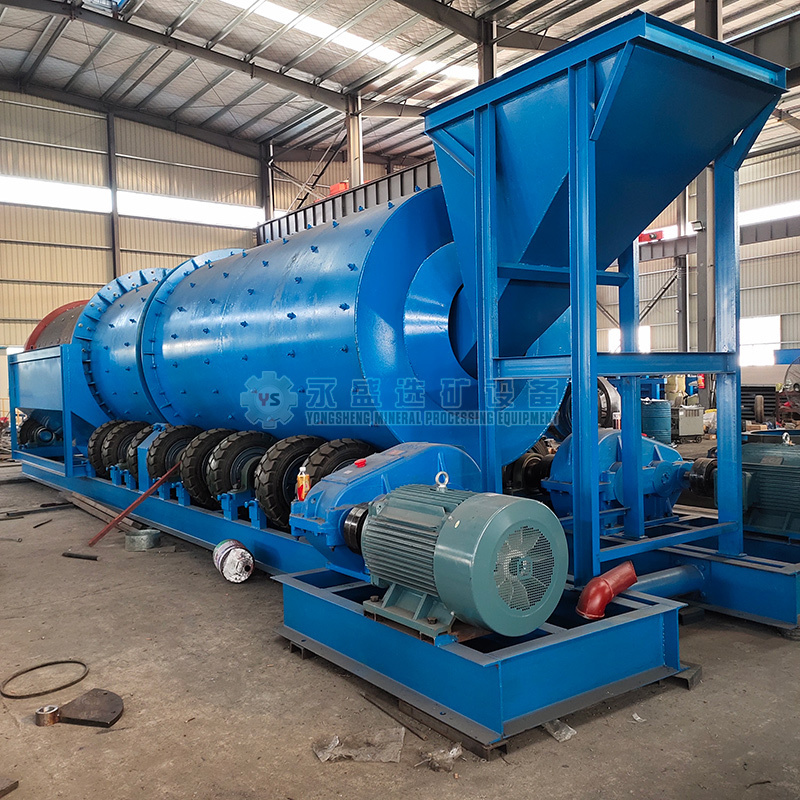 Open Mine Viscous Ore Remove Clay Special Equipment, Gold Mine Trommel Scrubber Washing Machine, Alluvial gold scrubber washer