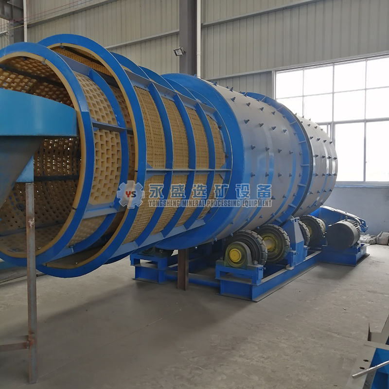 Open Mine Viscous Ore Remove Clay Special Equipment, Gold Mine Trommel Scrubber Washing Machine, Alluvial gold scrubber washer