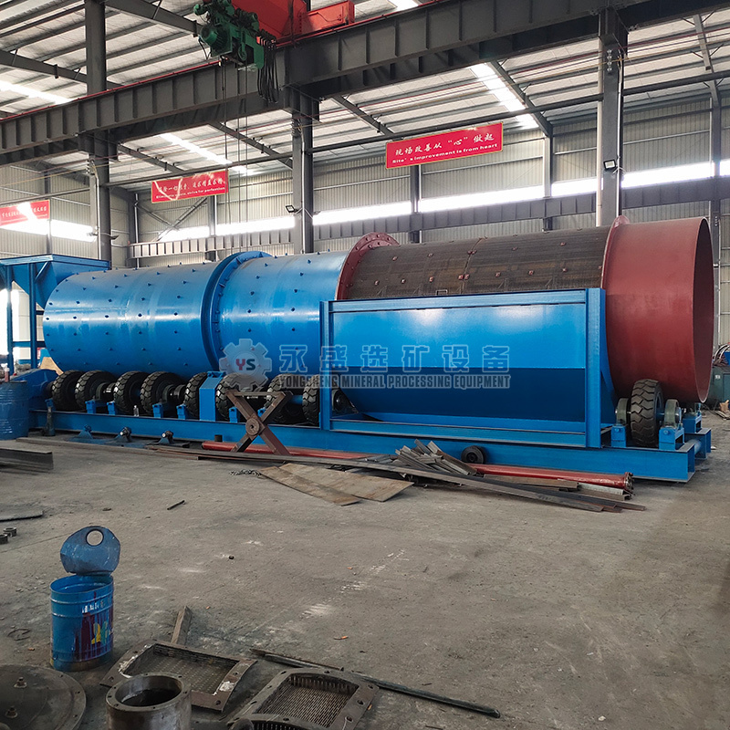 Open Mine Viscous Ore Remove Clay Special Equipment, Gold Mine Trommel Scrubber Washing Machine, Alluvial gold scrubber washer