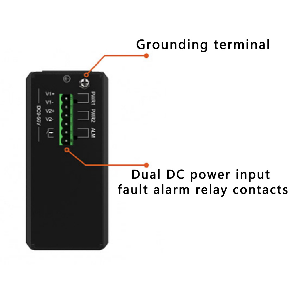 Managed Fiber Optic Switch Ethernet 10 Port Gigabit Ring Network SFP Industrial Switch Fiber Optic