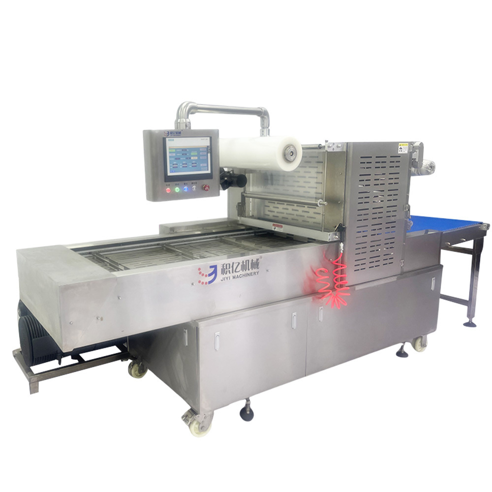 Manufacture food Air conditioning vacuum packing machine with nitrogen gas filling