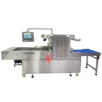 Continuous Price Food Skin Forming Vacuum Thermoforming Packaging Packing Sealer Machine With CE