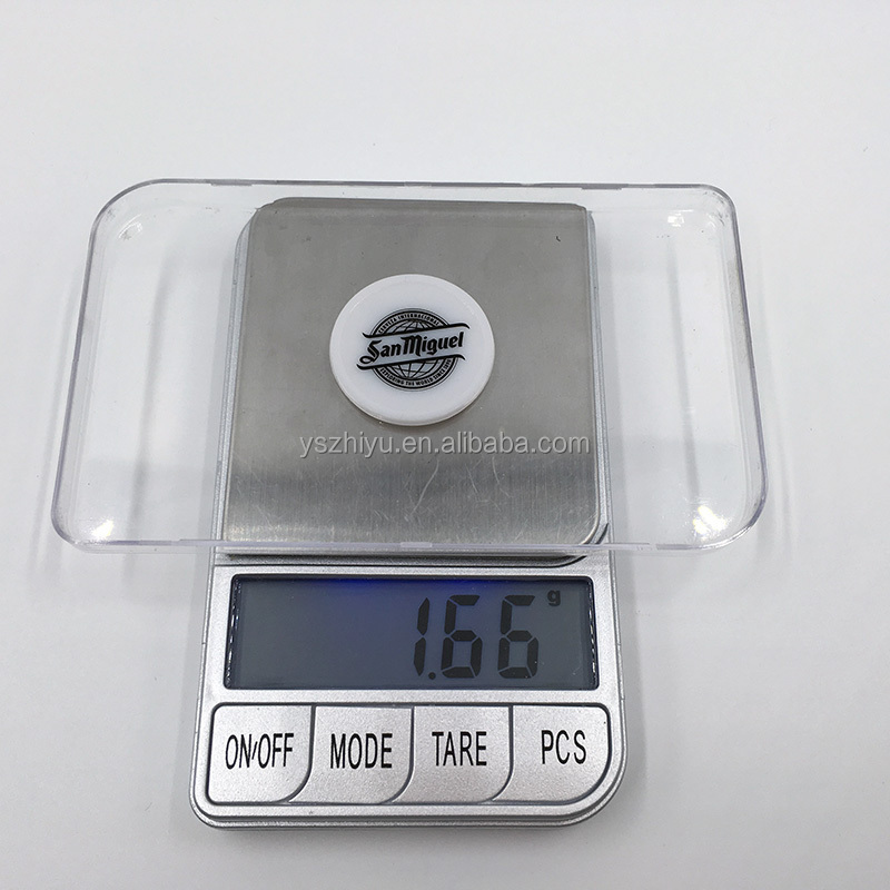 Good Price Custom Plastic PS Blank Plastic Tokens