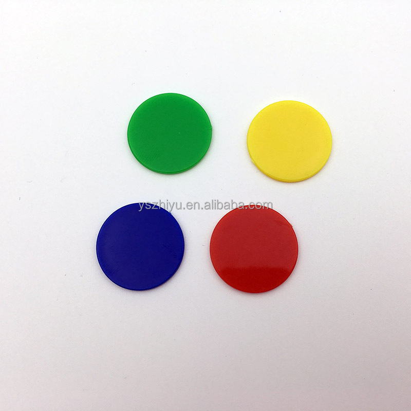 Custom High Quality Multi Color Plastic festival tokens