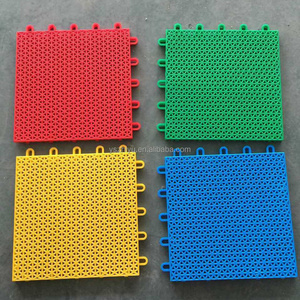 Wholesales Courful Outdoor interlocking sport court removable plastic floor tiles