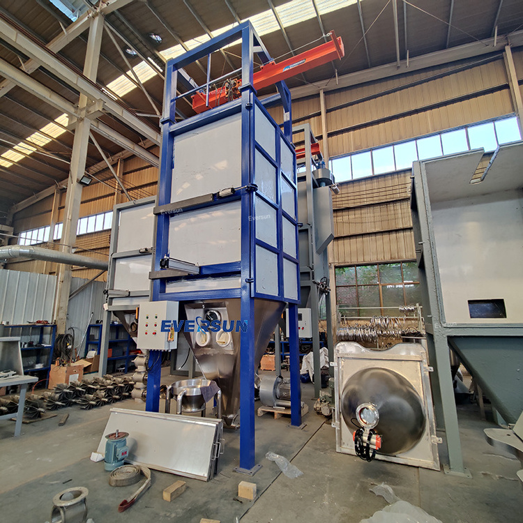 bulk bag feeder pellet flour plastic resin big bag unloader particle granule powder bulk bag unloading stations