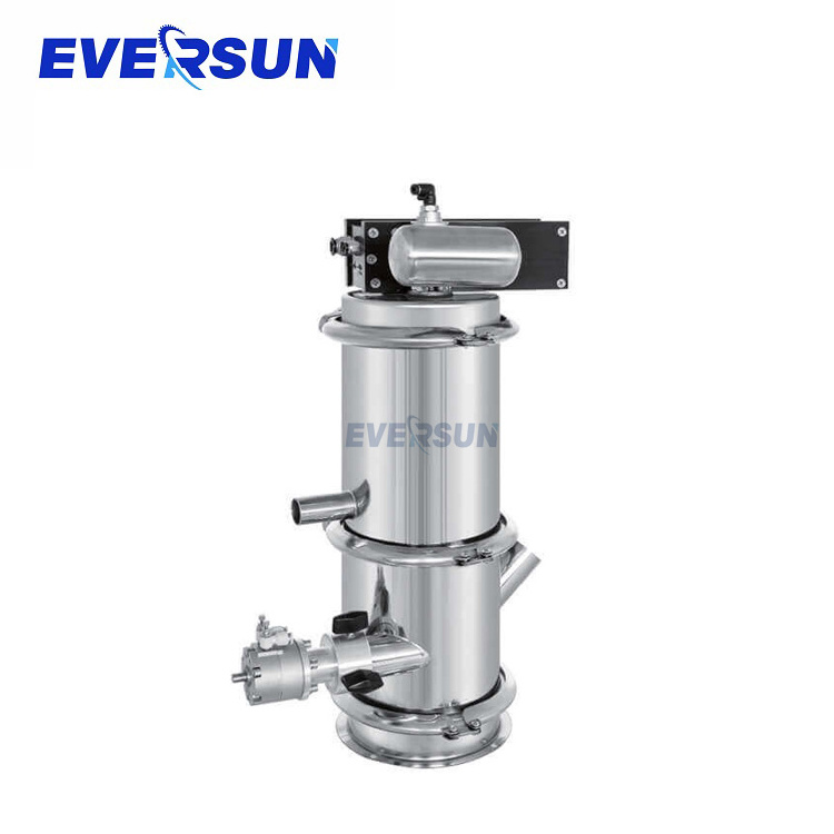 Eversun qvc vacuum conveyor double vacuum flask with powder chamber feeder