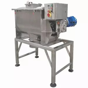 2023 hot sale  ribbon blender powder mixer ribbon blender concrete mixer