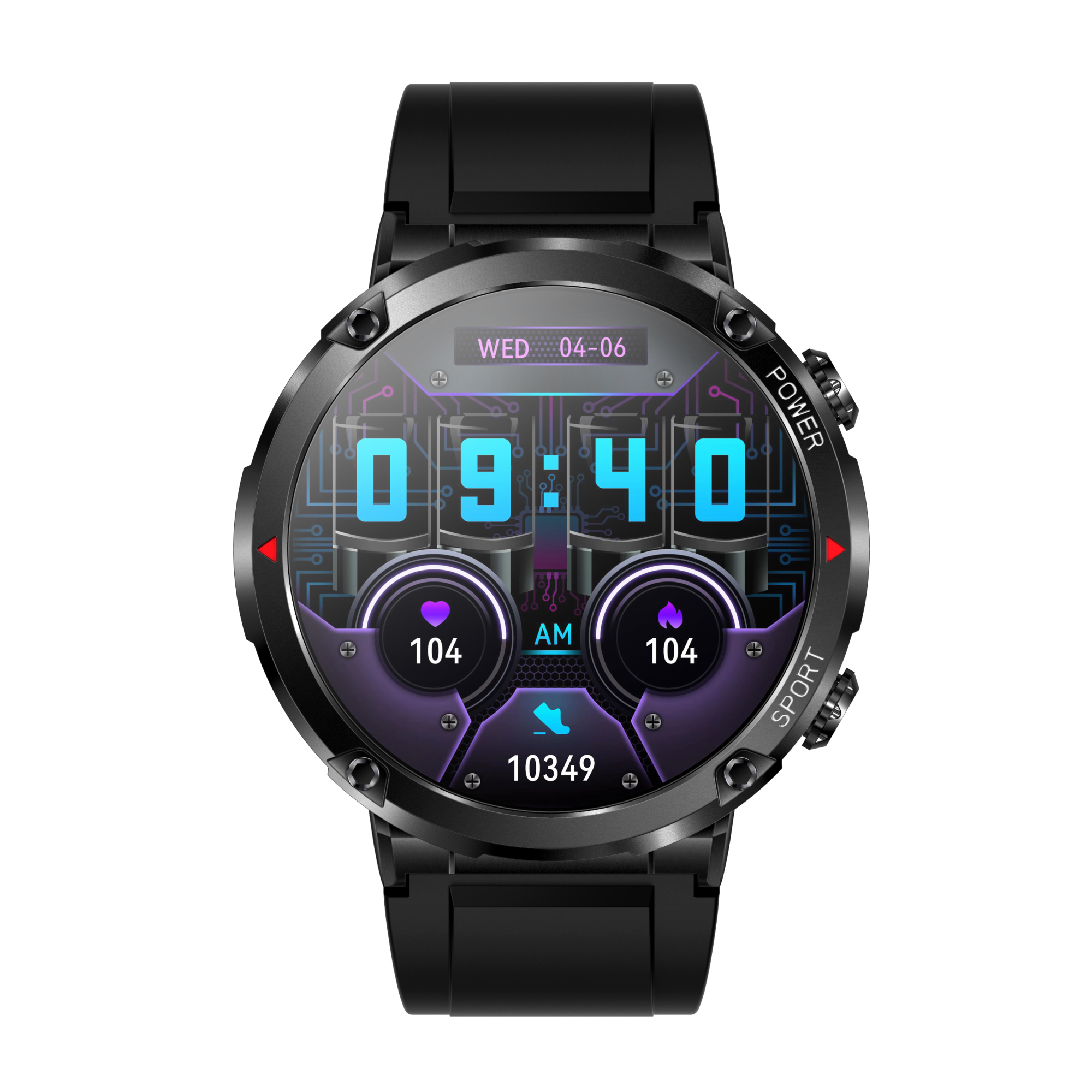 T30 Smart Watches Outdoor Android Ce Rohs IP68 Waterproof touch screen smart watch Round Smartwatch