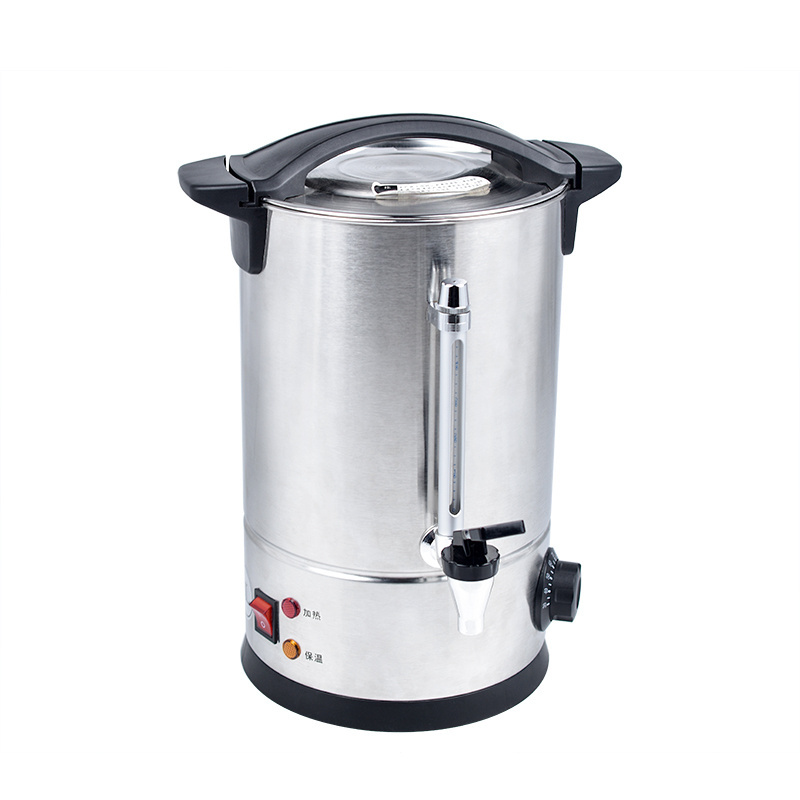 304 S/S Shabbat Automatic Coffee Urn 50 Cups - Stainless Steel Hot Water Boiler & Warmer for home hotel