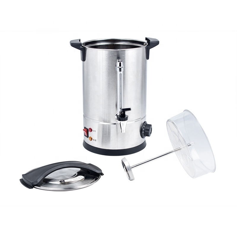 S/s 40 litre water boiler with cb approval dispenser stainless steel coffee urn coffee 101 with taps