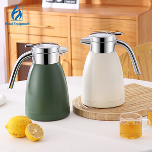 1.2L Stainless Steel Tea Pot Thermos Tea Coffee Pot For Thermal Water Kettle