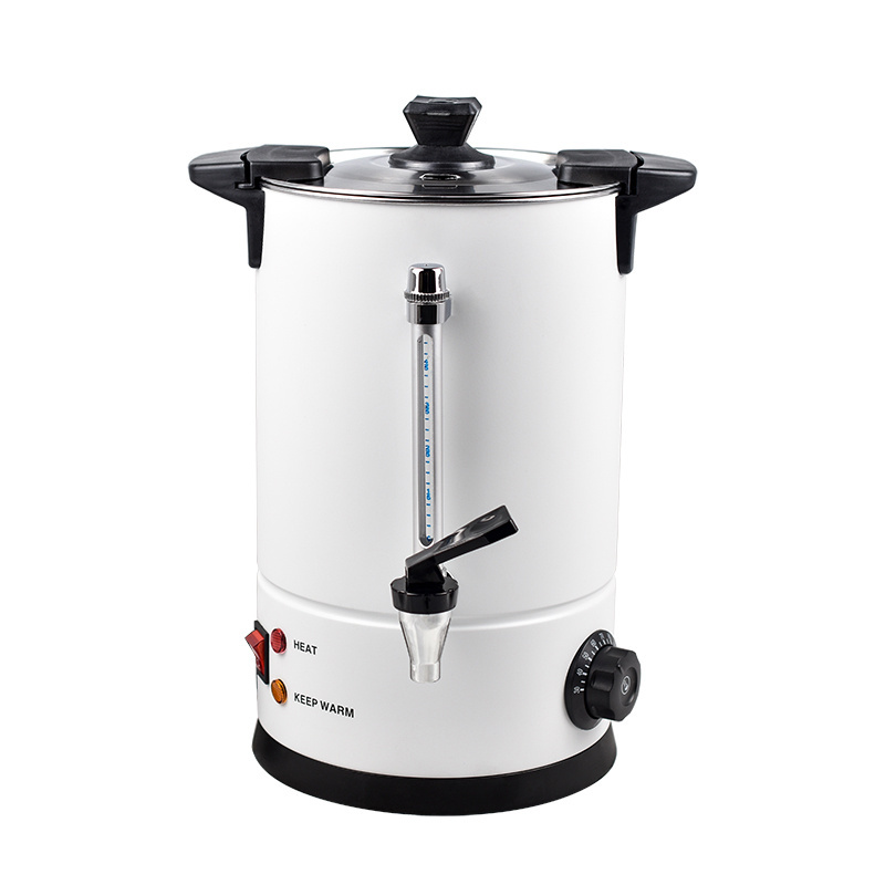 304 Stainless Steel Commercial Coffee Urn coffee tea beverage maker hot water boiler Percolator