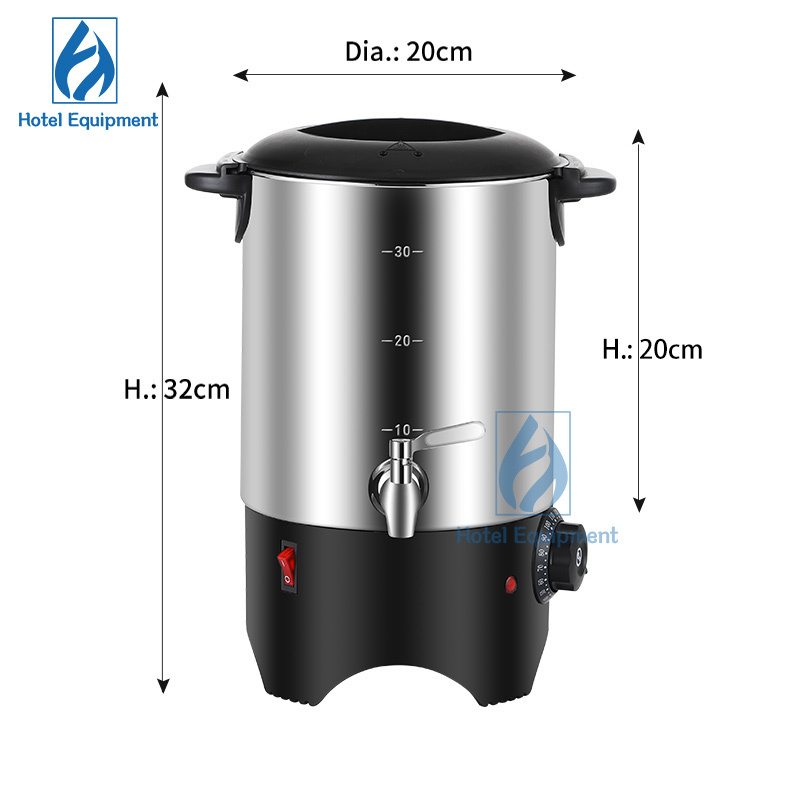 5L Stainless steel electric wax Maker Candle melter Melting Candle Making machine