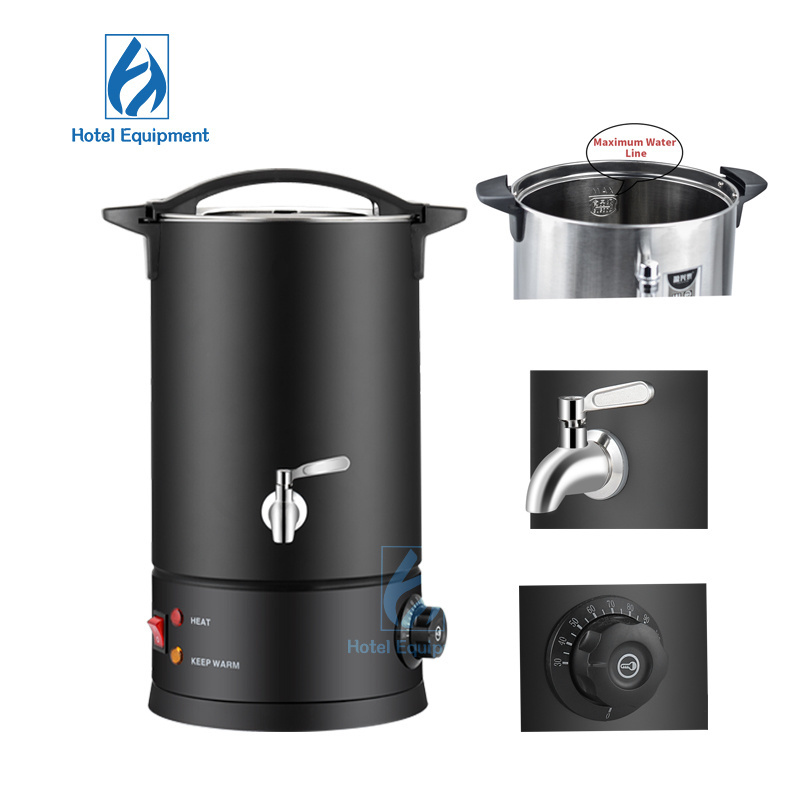 Stainless Steel 304  Hot Water Urn Melting Chocolates Water Boiler Tea Boiler