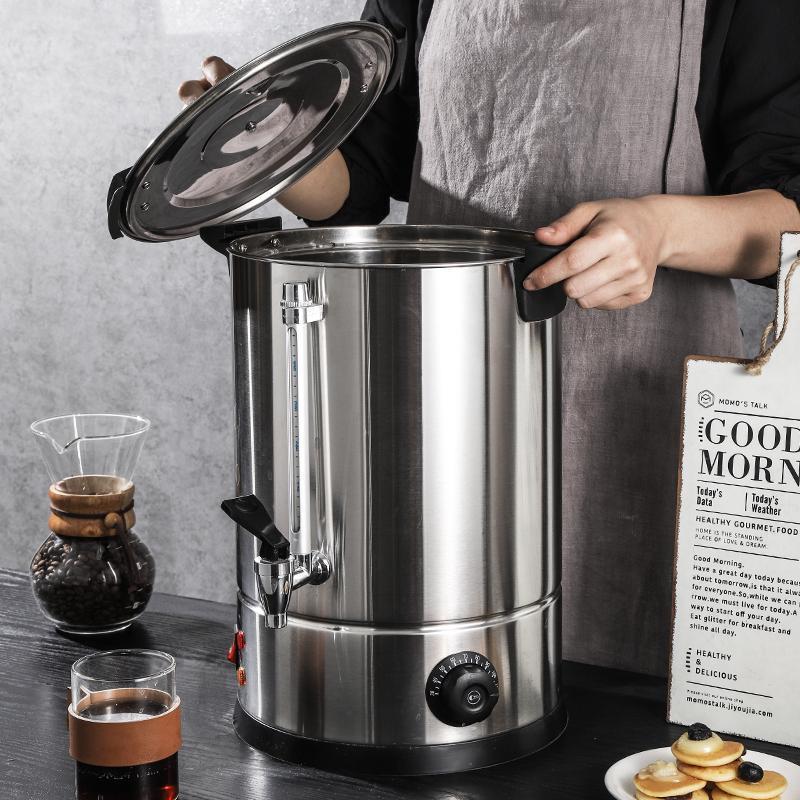 Commercial Electric double-wall coffee Mulled urn with percolator Tea Urns