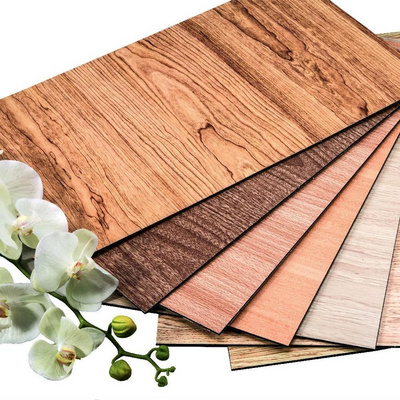 Wood grain aluminum siding panel