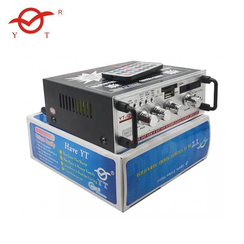 Small case FM USB SD card BT portable BT small amplifier