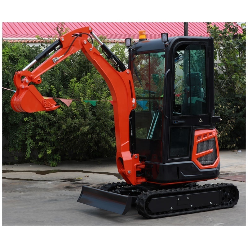 China Epa Engine Crawler Digger Machine 1.8 Ton 1 1.5 1.7 Ton Japan Hydraulic Pump Track hoe Hammer Mini Excavator 2t For Sale