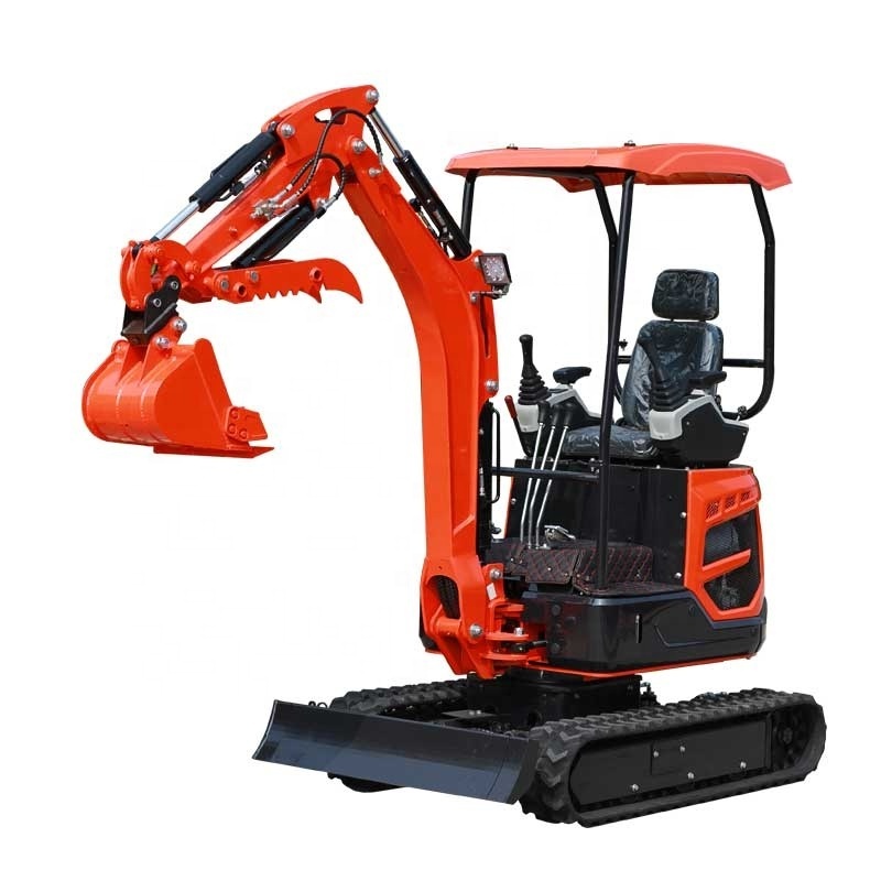 China Epa Engine Crawler Digger Machine 1.8 Ton 1 1.5 1.7 Ton Japan Hydraulic Pump Track hoe Hammer Mini Excavator 2t For Sale