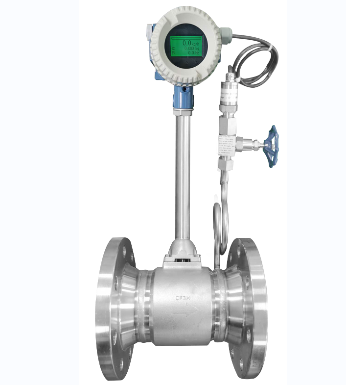 Vortex Flow Meter Natural Gas Flowmeter Indicator Steam Volume Flow Transmitter