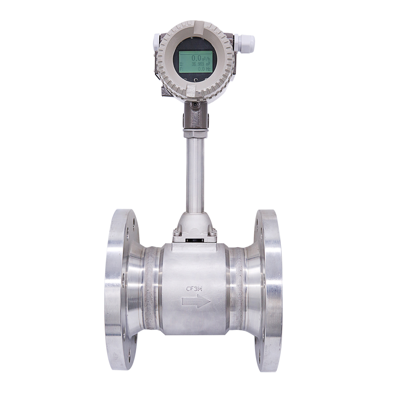 Vortex Flow Meter Natural Gas Flowmeter Indicator Steam Volume Flow Transmitter