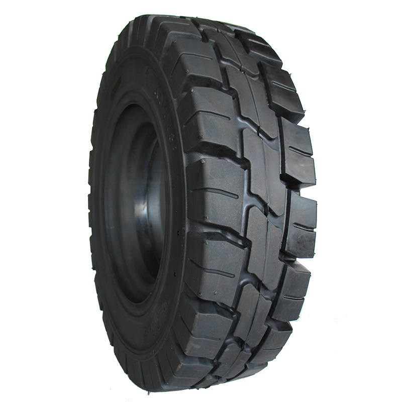 Most commonly used long-lasting service life solid rubber forklift tyre 70012