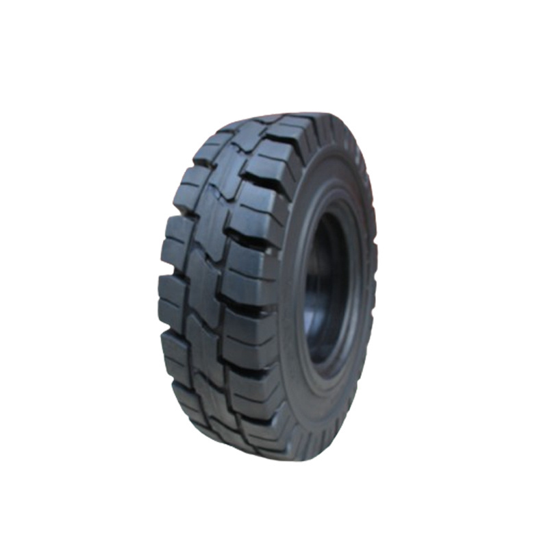 Factory direct price container dolly wheel heavy duty tyre forklift solid tire 18x7-8 16x6-8 for port use