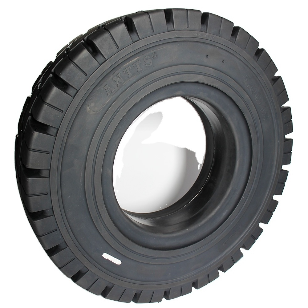 Professional  durable solid forklift tire 700 12