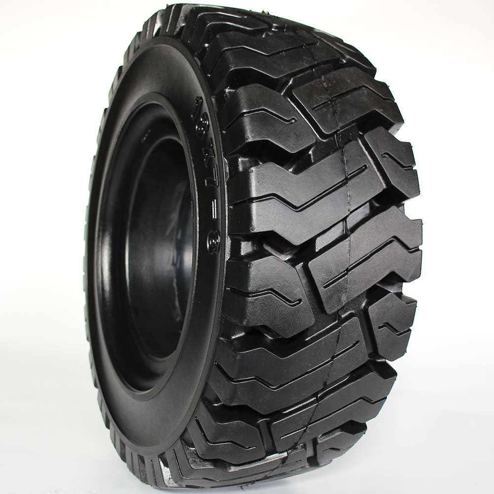 Extra-long service life factory-direct price solid rubber forklift tire 21 8 9