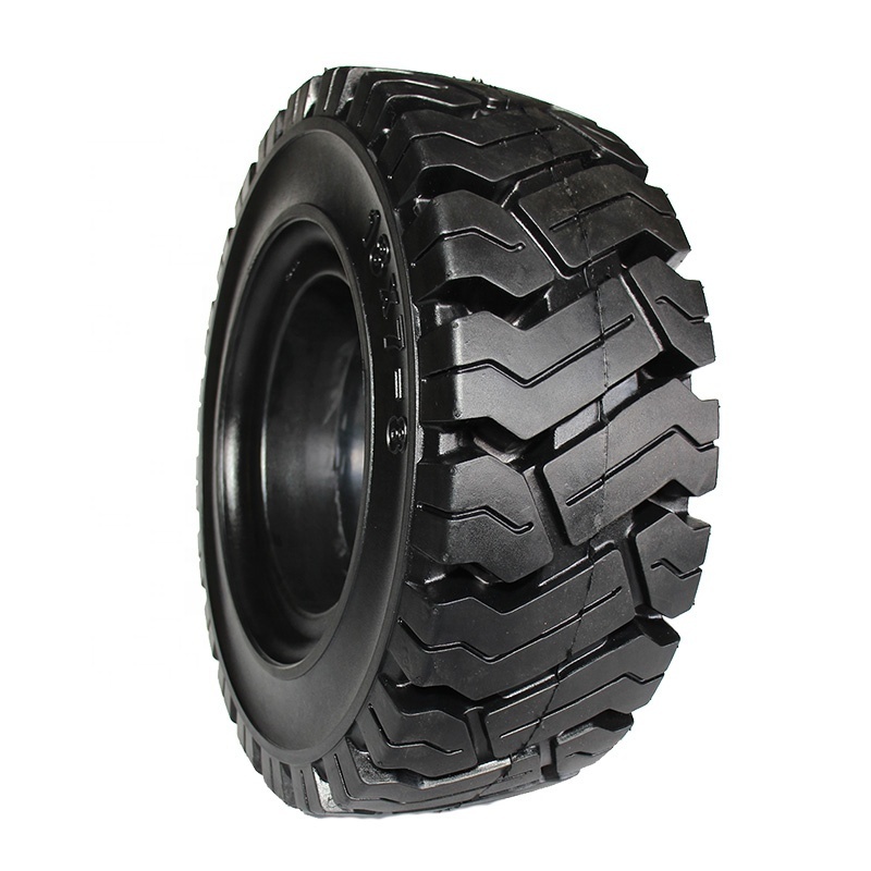 Lower price in good quality with long-lasting service life solid rubber forklift tires 70012