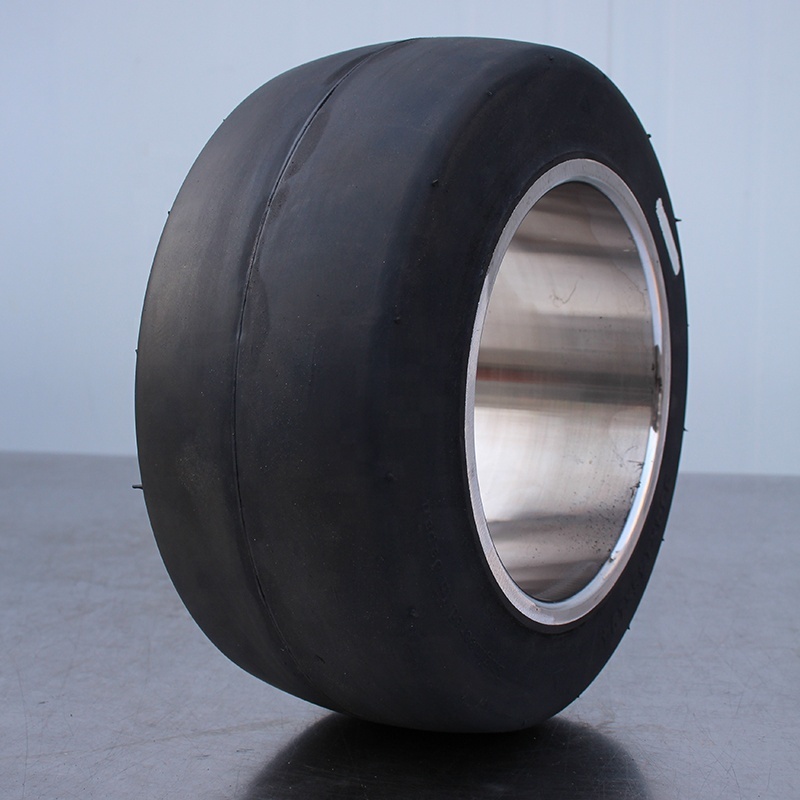 Lower factory direct price in excellent quality durable press on solid tire 330x145x194