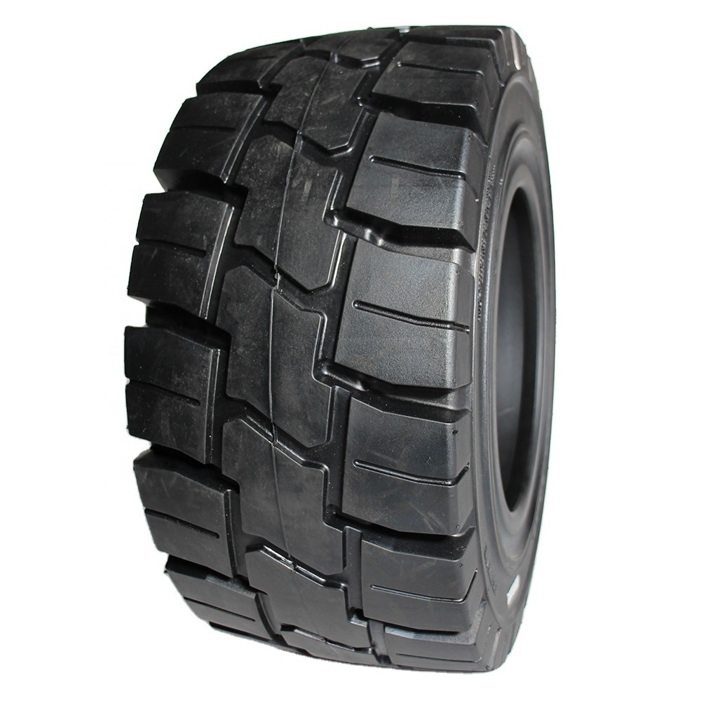 Most commonly used best quality factory sale industrial solid rubber forklift tires 500 8