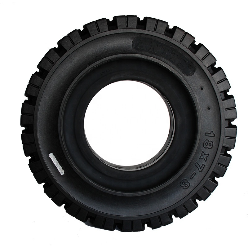 Excellent wear resistance with reasonable price  solid rubber forklift tires 70015