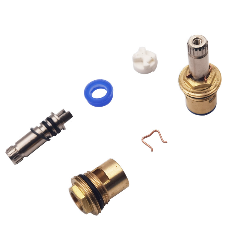 Fast Open Faucet Brass Spindle Taps Ceramic Mixer Cartridge Brass Parts M-16