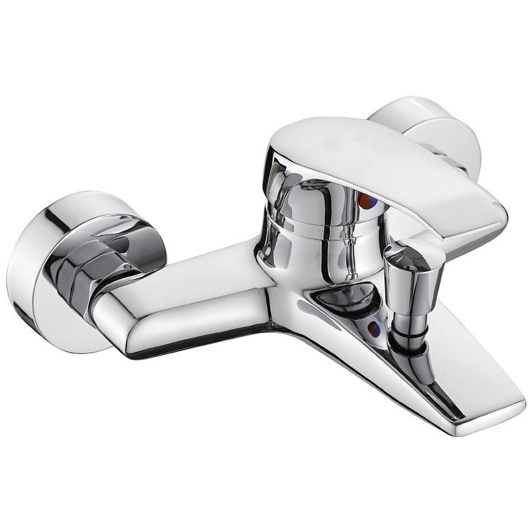 High Quality Sanitary Ware Zinc Bathroom Shower Mixer Faucet