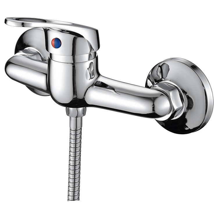 High Quality Sanitary Ware Zinc Bathroom Shower Mixer Faucet