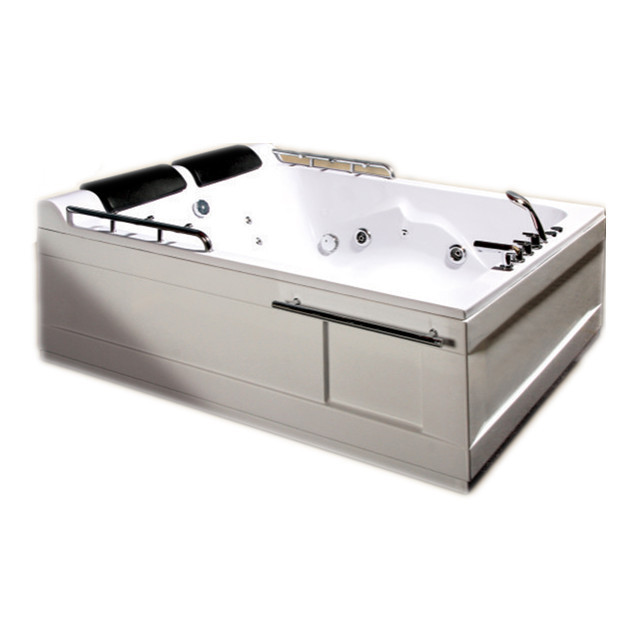 Acrylic Freestanding Portable Cheap Bathtub Quality ABS New for Adults Massage CE White Bathroom Modern Whirlpool Bathtub 1 HP