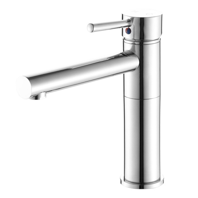 NBYT-1611 Single Handle Stainless Steel Basin Faucet with Single Hole Mount and Ceramic Valve Core