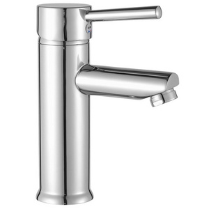 NBYT-1611 Single Handle Stainless Steel Basin Faucet with Single Hole Mount and Ceramic Valve Core