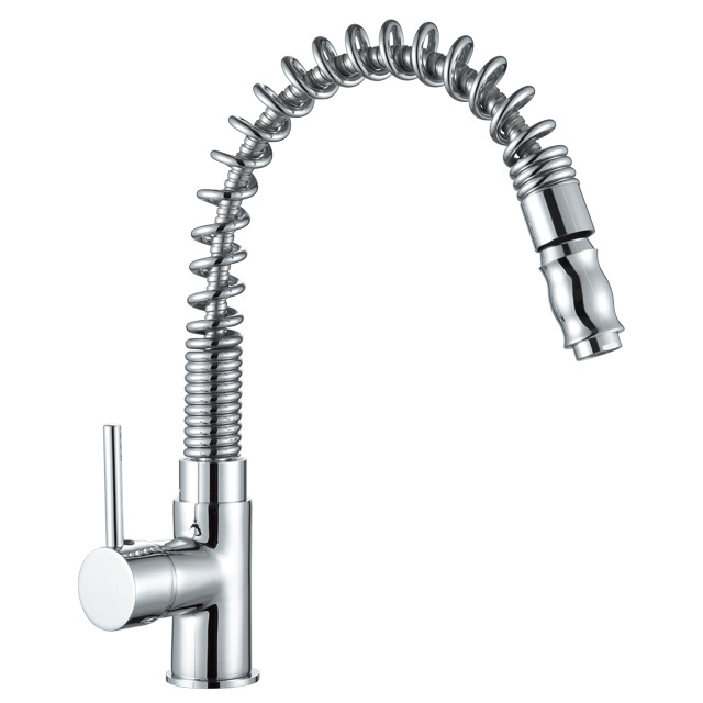 Crane with Filter Tap 3 Ways Pull Down Purify Kitchen Faucet 2205