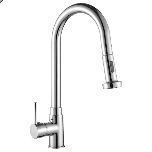 Crane with Filter Tap 3 Ways Pull Down Purify Kitchen Faucet 2205