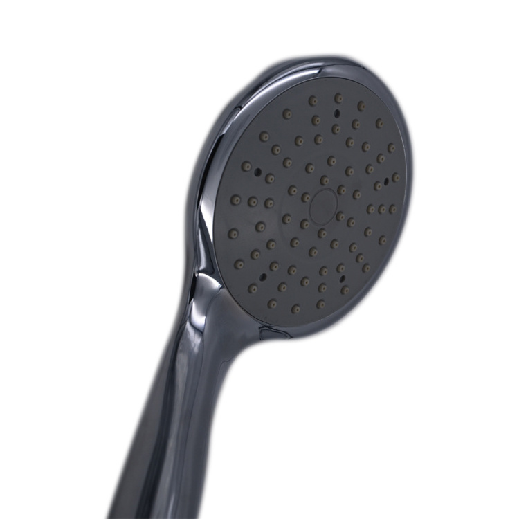 Hot Sale Hand Shower 1 Function  Chrome ABS Plastic Shower Head with high quality