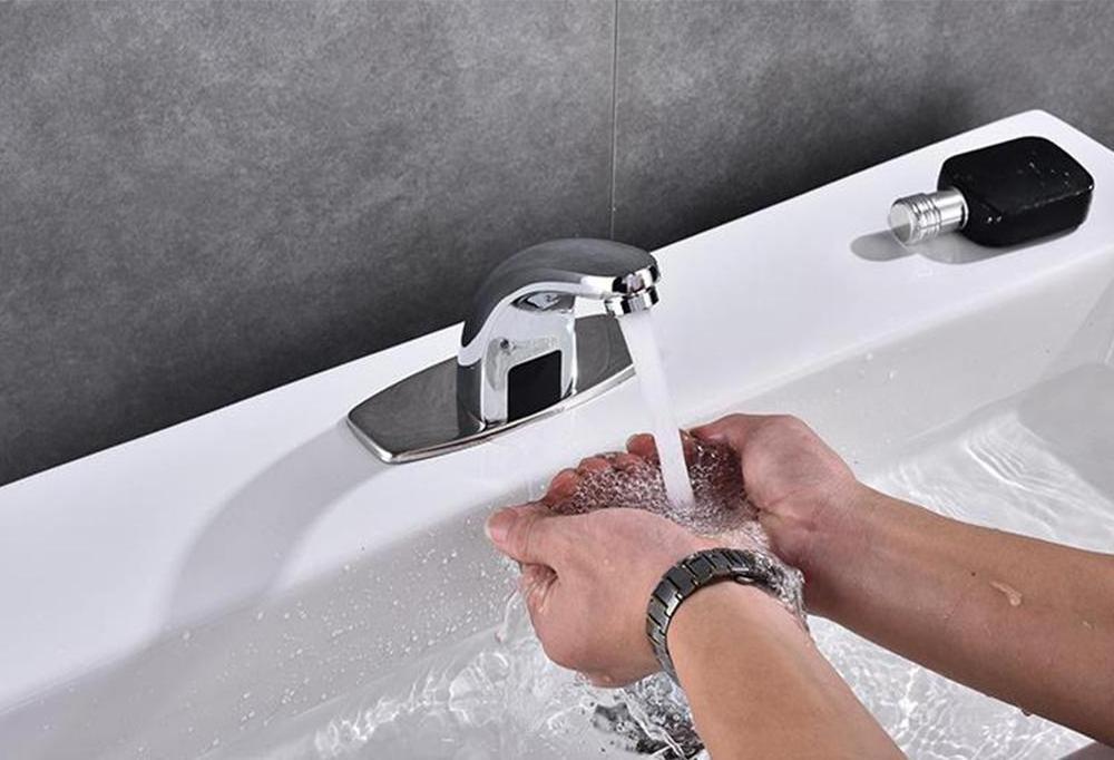 High Quality Lavatory Wash Hand Electronic Infrared Motion Automatic Sensor Faucet